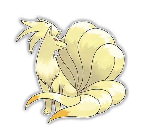 神奇宝贝九尾怎么画[图1]