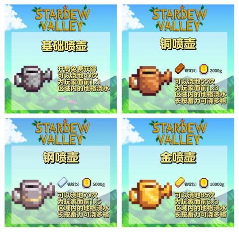 星露谷物语怎么喷水[图1]