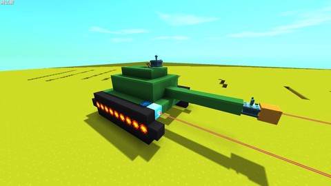 迷你世界如何造坦克