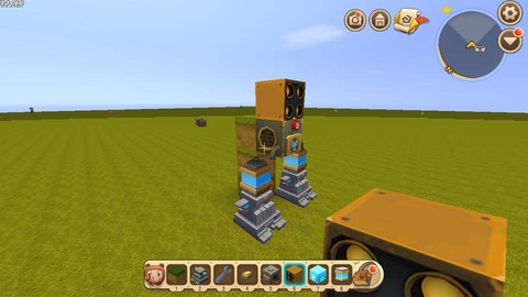 迷你世界怎么早机器人