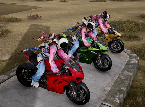 绝地求生怎么骑摩托